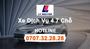 Xe Dịch Vụ 4 7 Chỗ